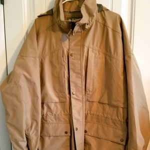 Mens Orvis Hooded Foul weather Trail Field Jacket